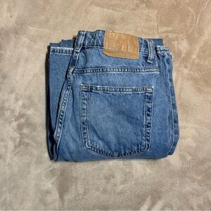 H&M High Rise Wide Leg Jeans